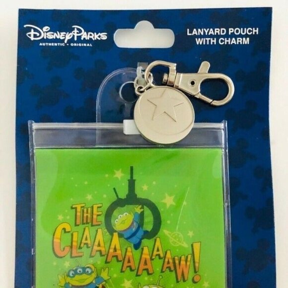 Disney Parks - Pixar - Toy Story Land - "The Claw" Lanyard Pouch with Charm - Picture 2 of 2